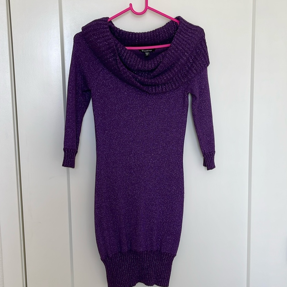 Off the shoulder sparkly dress